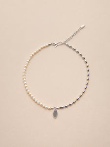 PEARL MESH NECKLACE
