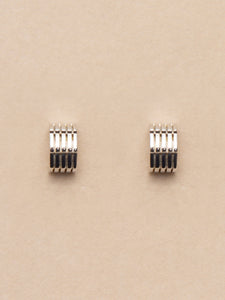 SQUARE WATCH CHAIN EARRINGS MINI