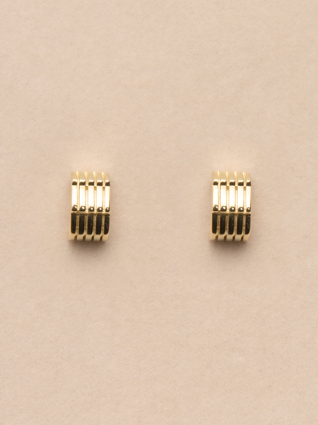 SQUARE WATCH CHAIN EARRINGS MINI