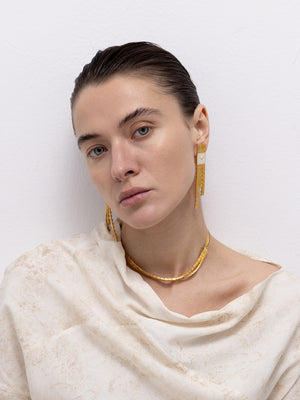 SQUARE WATCH CHAIN NECKLACE