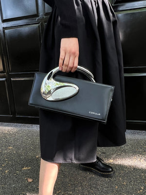 STEREO MESH HANDBAG