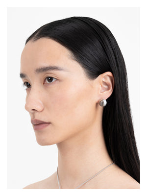 MICROPHONE PEARL EARRINGS
