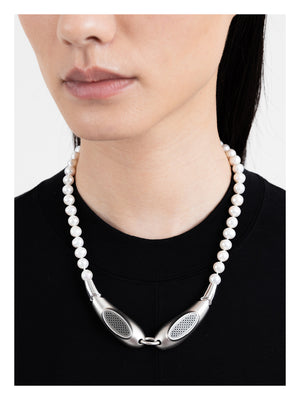 DOUBLE HEAD LIGHT PEARL NECKLACE