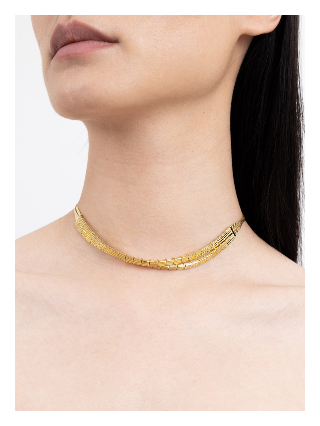 SQUARE WATCH CHAIN NECKLACE