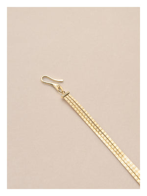 SQUARE WATCH CHAIN NECKLACE