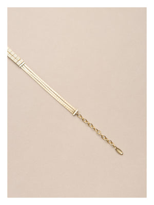 SQUARE WATCH CHAIN NECKLACE