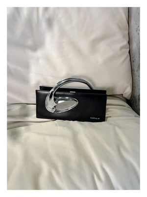 STEREO MESH HANDBAG