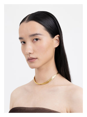 SQUARE WATCH CHAIN NECKLACE
