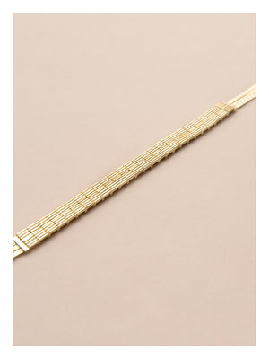 SQUARE WATCH CHAIN NECKLACE