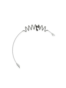 METAL COIL EARRING
