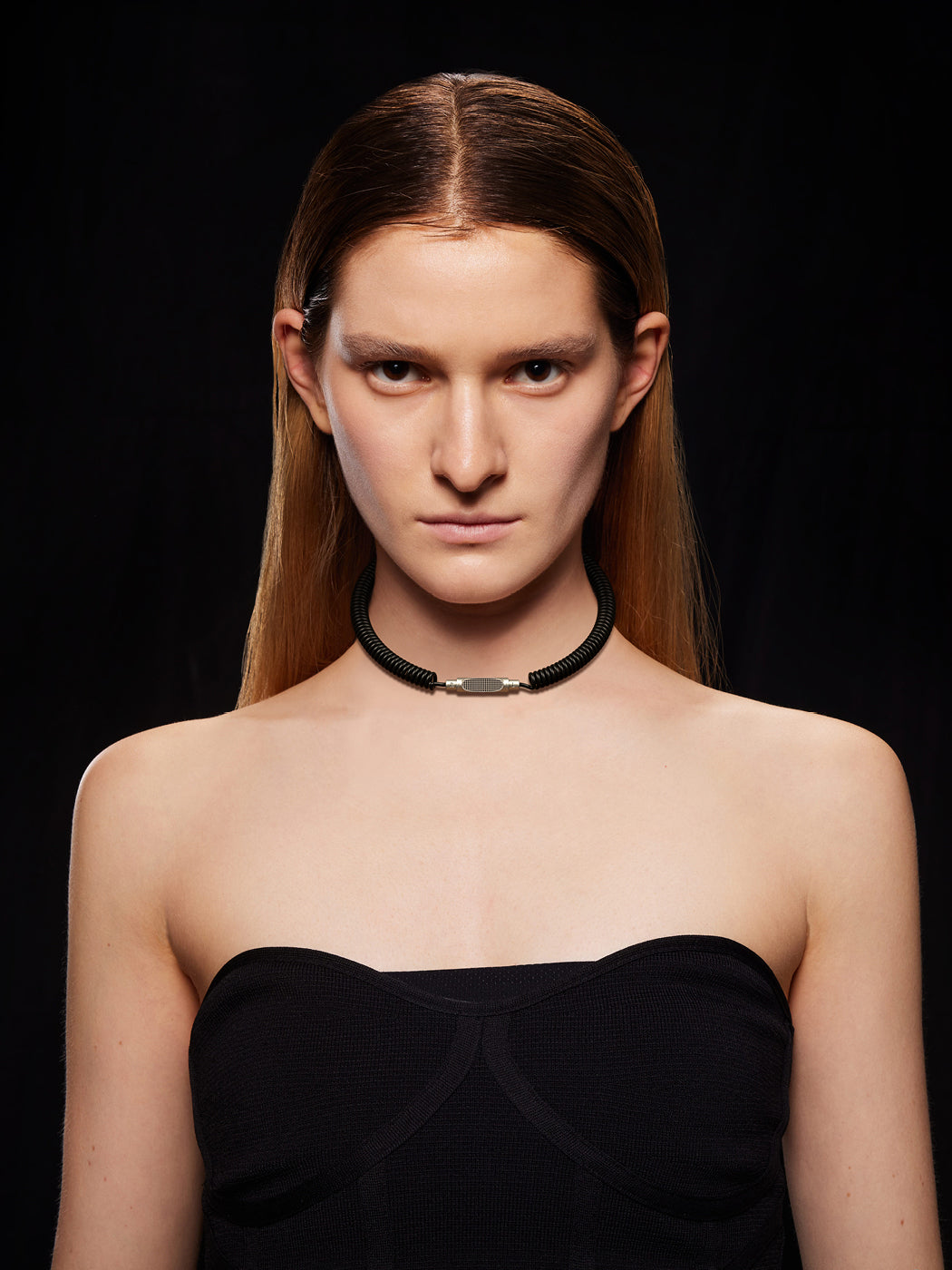 STEREO RUBBER CORD CHOKER