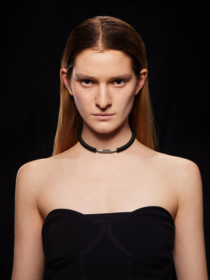 STEREO RUBBER CORD CHOKER